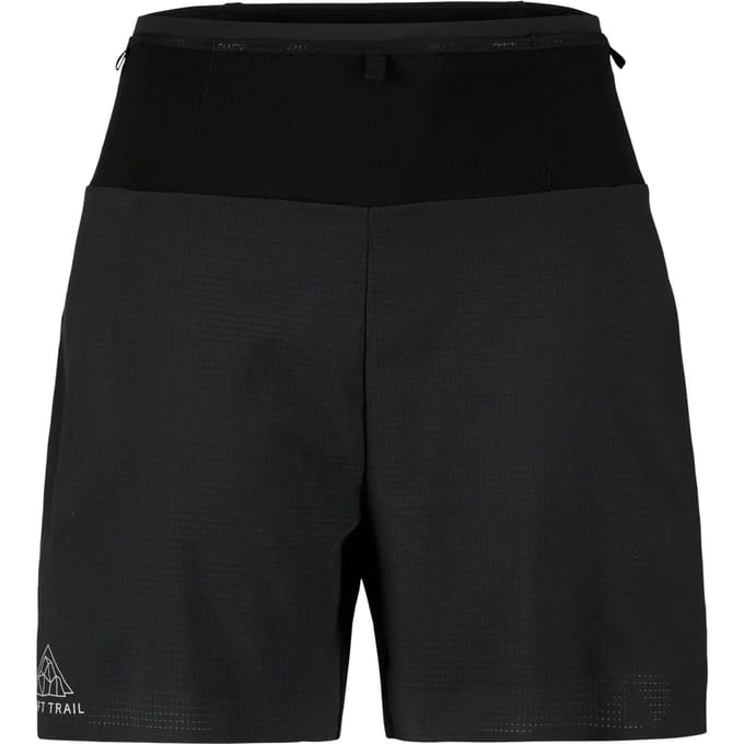 Craft Pro Trail Hardloopshorts Dames-Zwart