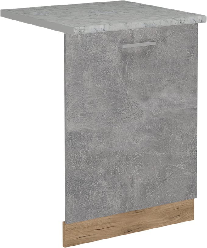 Vicco R-Line Vaatwasserfrontpaneel – 60 cm, WB Marmer Beton