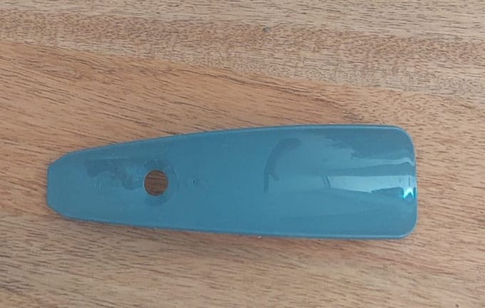 15cm Grijs schoenlepel Nico SuperStar Sturm -  Schoentrekker