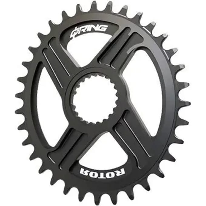 Rotor Qx1 Shimano Direct Mount Xt Oval Kettingblad Zwart 32t