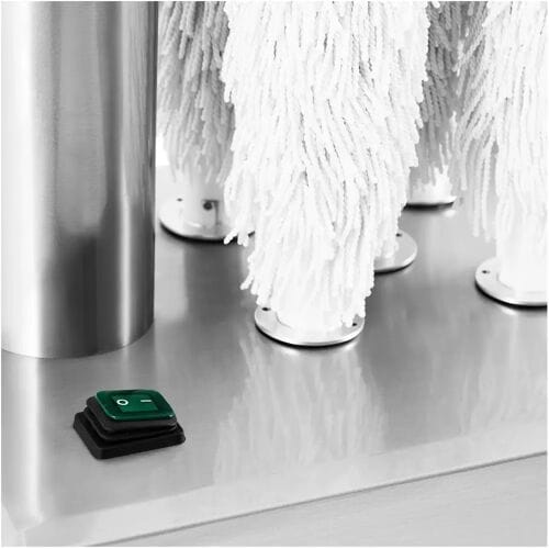 Glaspolijstmachine - 5 Polijstkoppen - 1350 W - 330 glazen/h - Royal Catering RCGP-2.0A