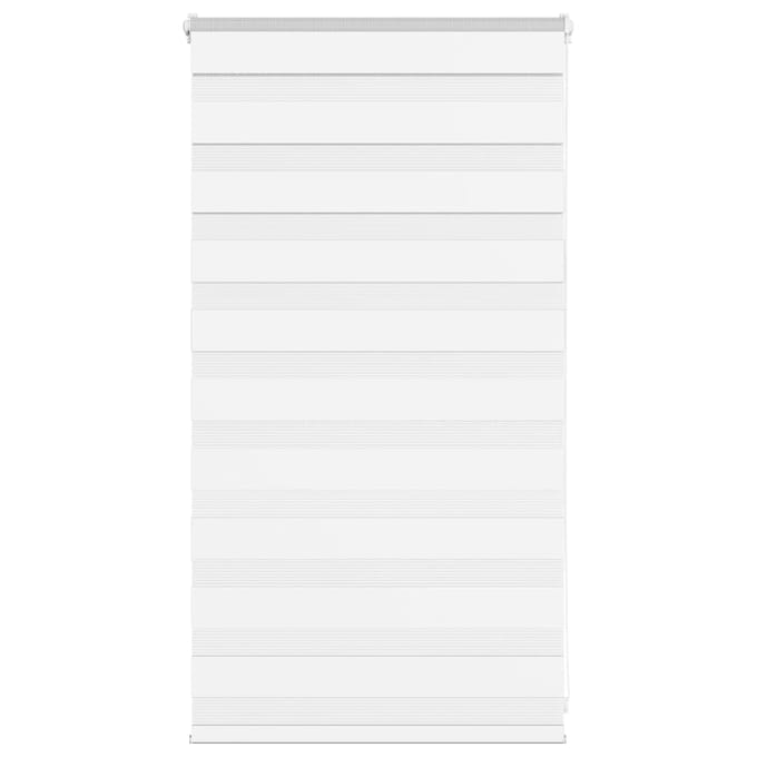 vidaXL - Zebra - Blind - 75x100 - cm - stofbreedte - 70,9 - cm - polyester - wit