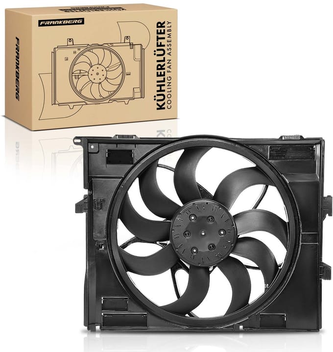 Frankberg 1x Motorkoeler Enkelvoudige ventilator