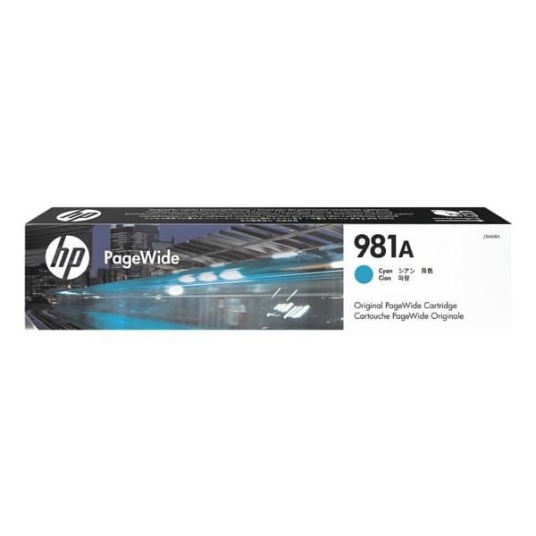 HP J3M68A nr. 981A inktcartridge cyaan (origineel)