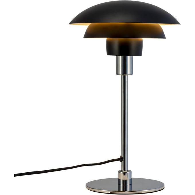 Dyberg Larsen, tafellamp Morph, zwart, hoogte 35 cm, metaal