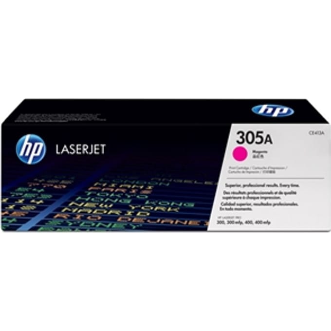 HP CE413A nr. 305A toner cartridge magenta (origineel)