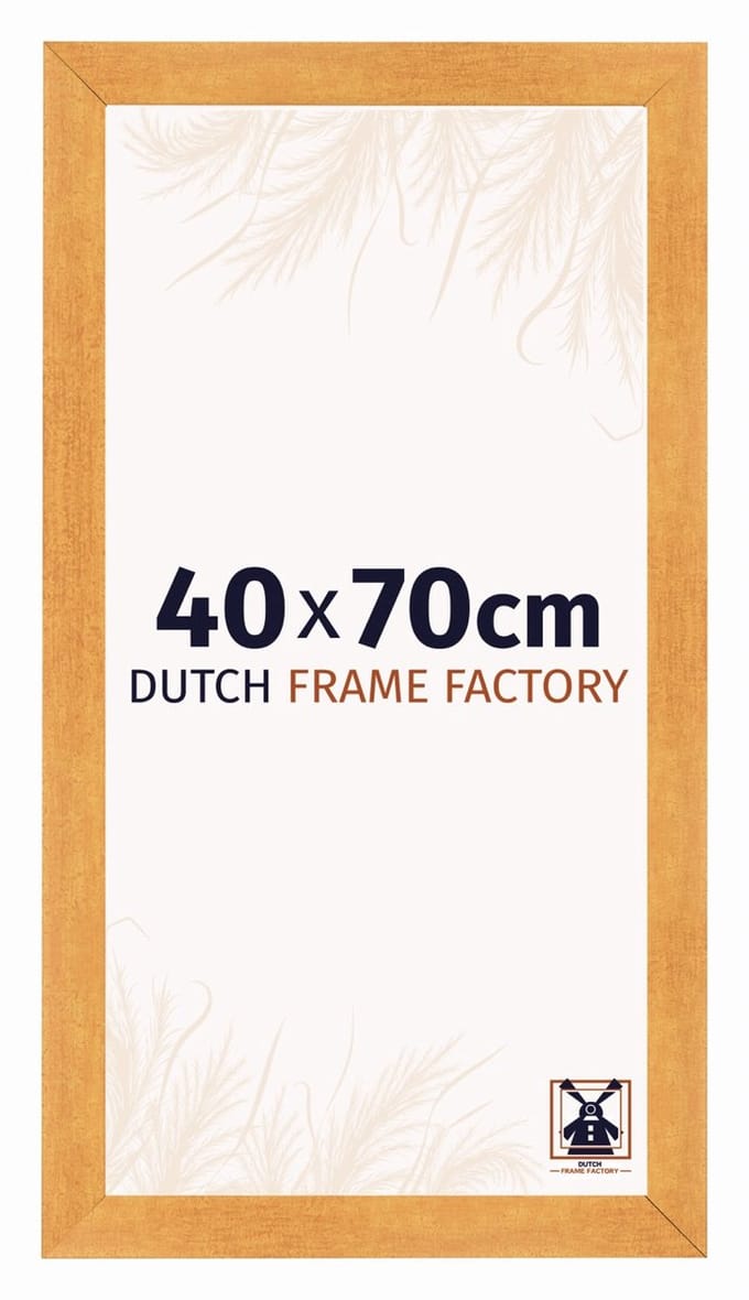 Fotolijst 40x70 cm - MDF - Oranje - Praag