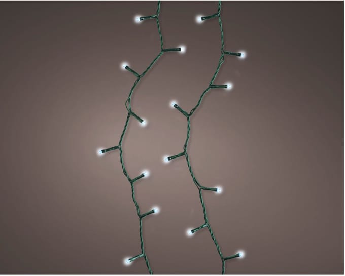 KAEMING B.V. - Witte Lichtketting 400 LED 20 m Koudwit 8 Functies