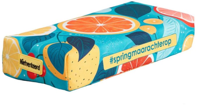 PexKids Zitkussen voor bagagedrager Fruit Coctail
