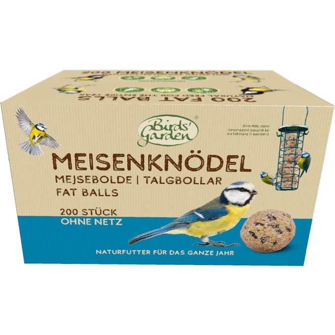 Bird's Best mezenbollen zonder net 200 stuks vogelvoer
