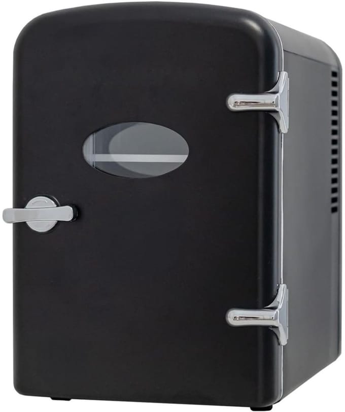 Minibar - Mini Koelkast - Skincare Fridge - Zwart
