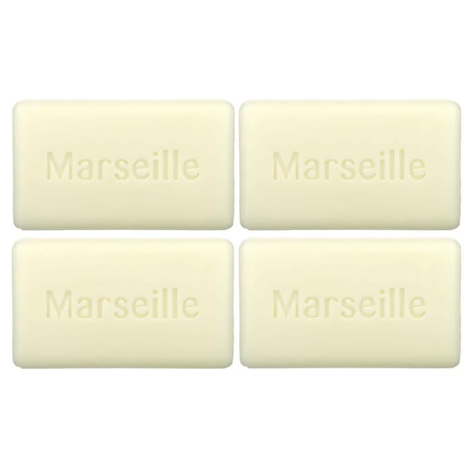 Hand- & Lichaamszeep, Havermelk, 4 Stuks, 100G (3,5 oz) Elk beige