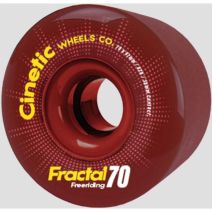 Cinetic Fractal 70mmx47mm 82A Wielen patroon