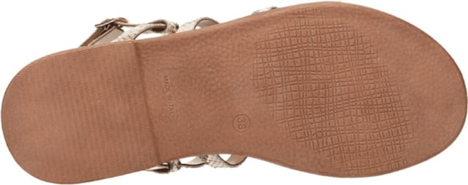 Mode-mania Dames Sandaal | Beige | Maat: 37