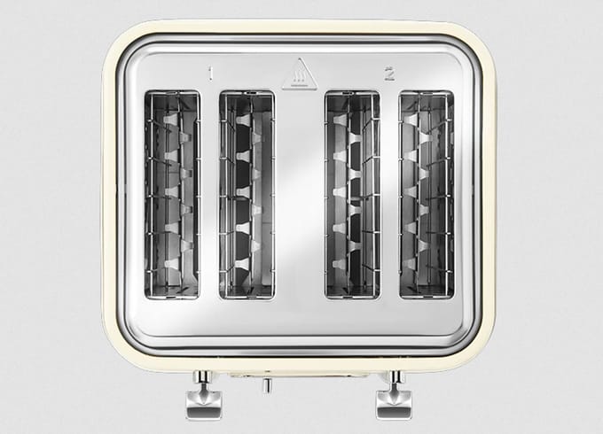 Morphy Richards Verve 4-Slice 4 snede(n) 1880 W Chroom, Crème