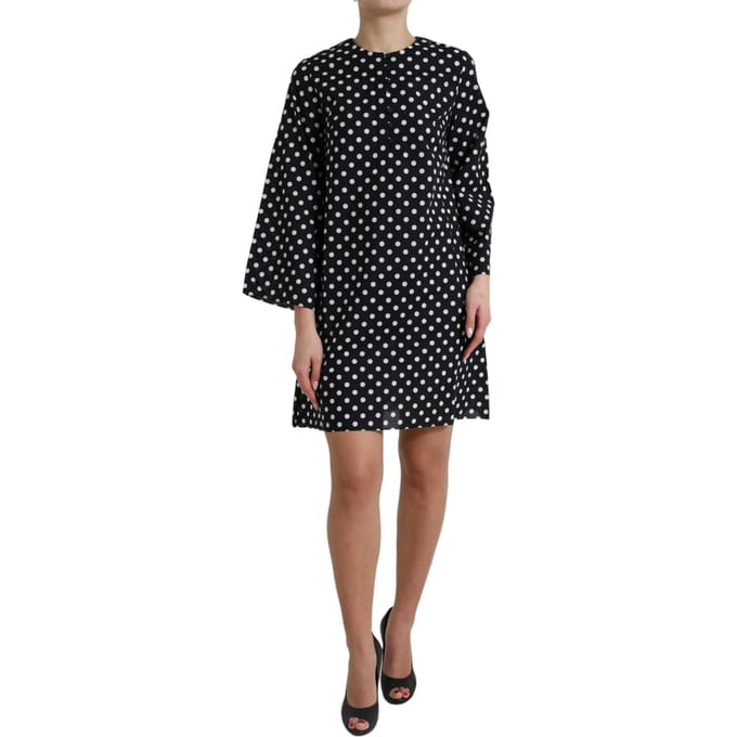 Puntjes Mini Jurk A-Lijn
