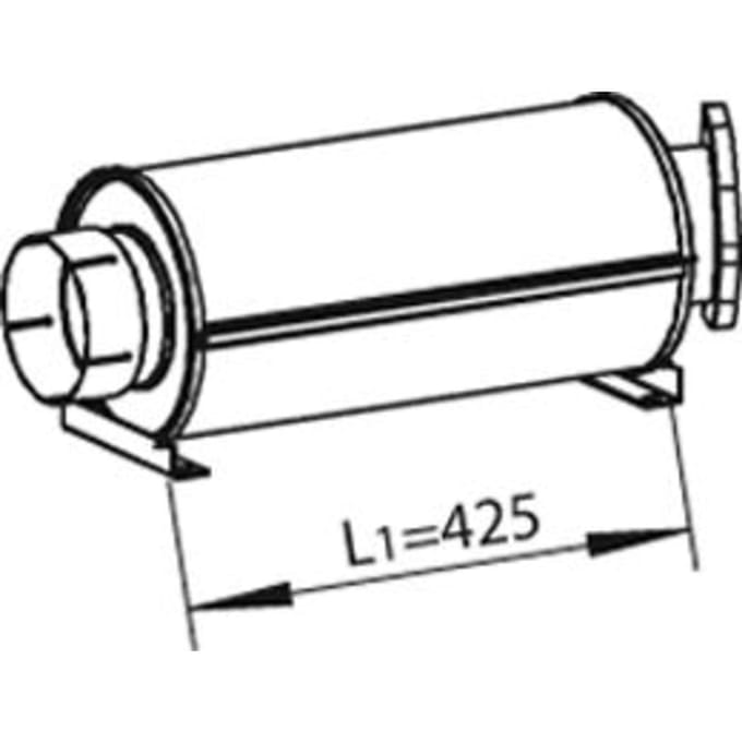 Voorpijp DINEX 69331