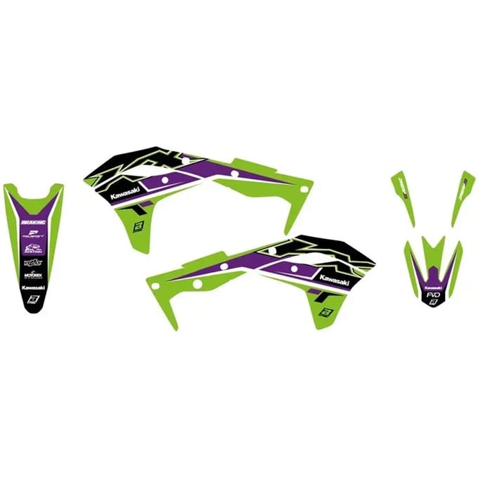 Motorfiets decoratie kit Blackbird Racing Dream Graphic 5