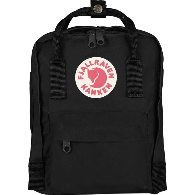 Fjällräven Kånken Mini Unisex Rugzak - Black