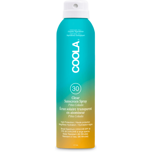 Coola Clear Sunscreen Spray Pi&ntilde;a Colada SPF30 177 ml