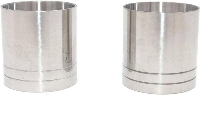 Cocktail Jigger Set van 2 - Roestvrij Stalen Maatbekers voor Perfecte Drankmixen - 35 ml