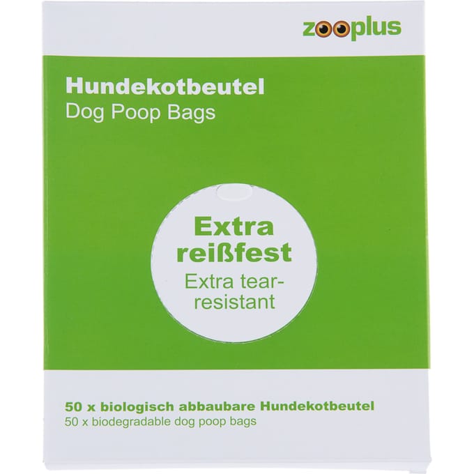 100 zakjes - Bio Hondenpoepzakjes met Handlussen