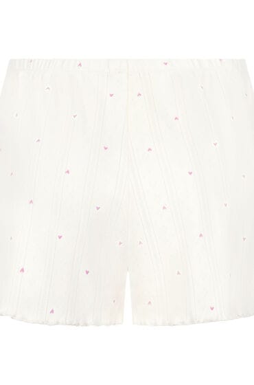 Hunkemöller Pointelle Short Wit
