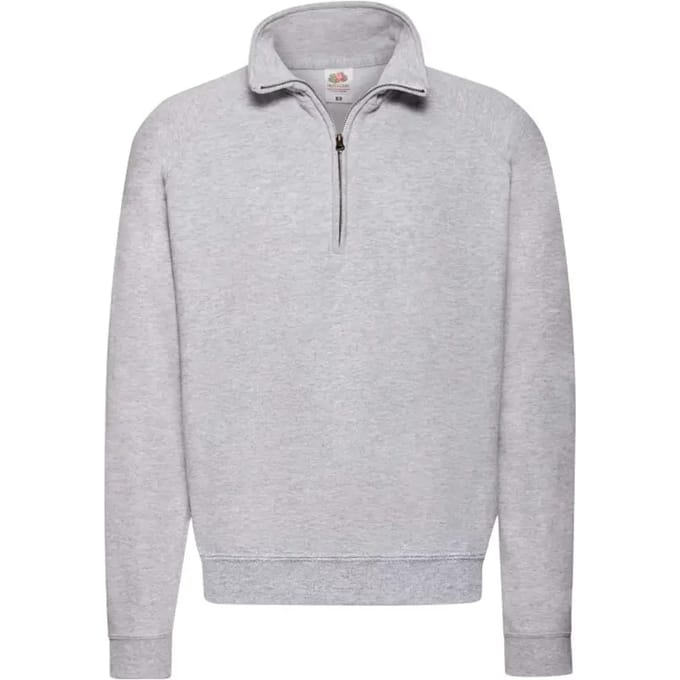 Sweater met rits Fruit of the Loom Classic