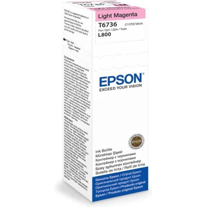 Epson T6736 inktcartridge licht magenta (origineel)
