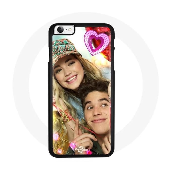 Coque - Maniacase - Iphone 6 - Poursuis Tes Rêves - Silicone - Souple noir
