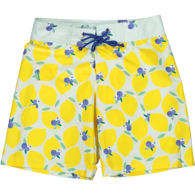 Kinderzwemshort Paper Boat Lemonberry Surfer