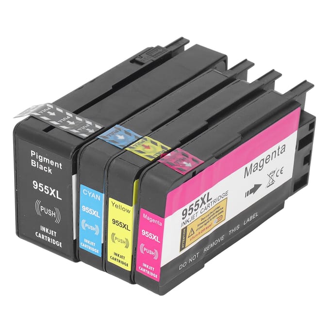 Inktcartridge BK C M Y Printaccessoire Onderdeel voor OfficeJet Pro 7720 7730 7740 8210