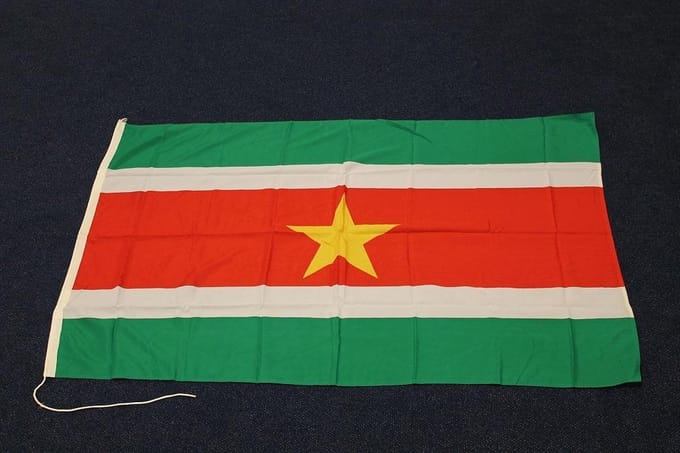 Vlag van Suriname 200 x 300 cm