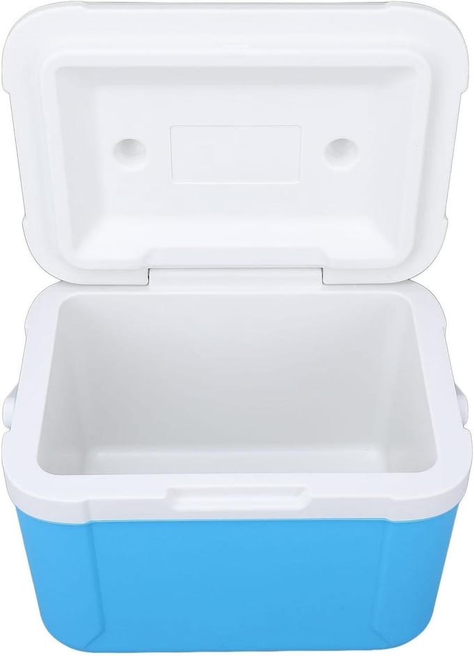 Draagbare Koelbox - Geïsoleerde Cooler - Buiten Avonturen - Houdt 72-96 Uur Koud - 5 Liter Capaciteit - Wit