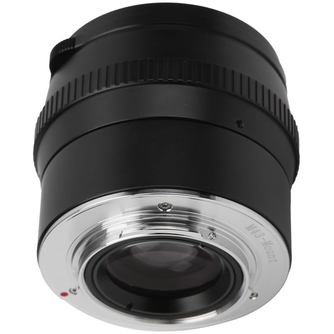 50mm F1.2 M43 Mount Groothoeklens voor GH5GM10GX8GF9 Mirrorless Camera black