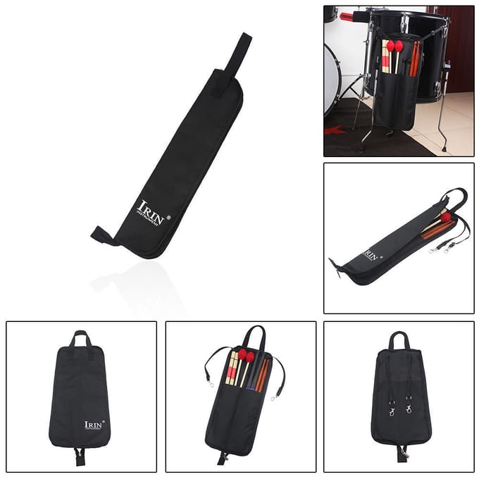 Waterbestendige Drum Stick Bag Case 600D met draagriem voor drumstokken