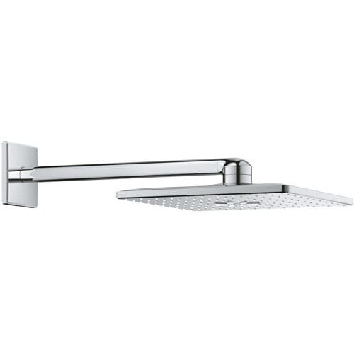 Grohe Rainshower SmartActive 310 Cube overhead shower set with 2 spray types and wall connection 26479000