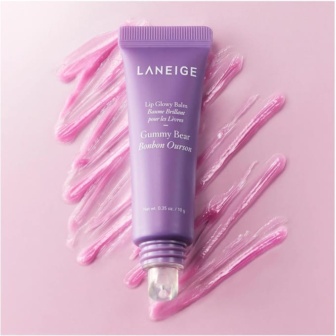 Laneige Lip Glow Balm Gummy Bear 10g ORIGINAL STORE pink