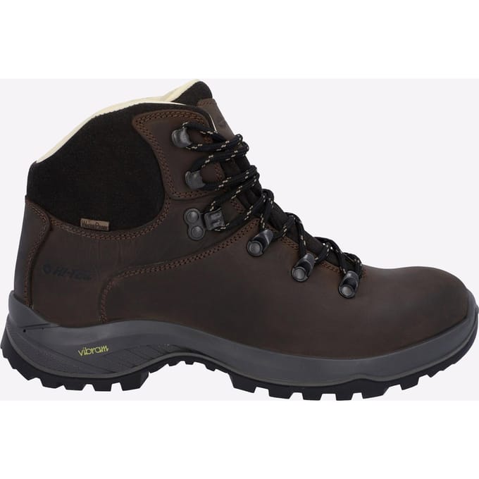 Hi-Tec Ravine Pro Leren Heren Bruine Wandelschoenen