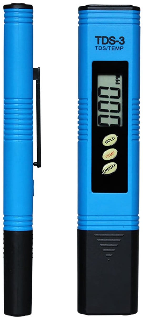 TDS meter - Digitale watermeter - Digitale TDS Meter - LCD - Met beschermhoesje - Watertester - PH meter - CHPN
