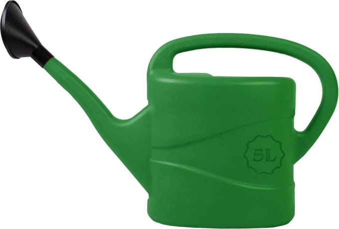 Talen Tools - Gieter - Met broeskop - Kunststof - 5 liter - Groen