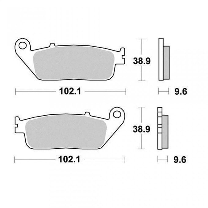 Plaquette de frein Malossi pour Auto 6215027BS Neuf