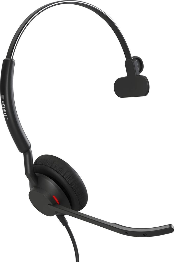 Jabra Engage 50 II Headset Bedraad Hoofdband Kantoor/callcenter USB Type-A Zwart