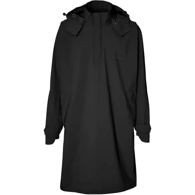 Basil Mosse Regenponcho - Unisex - Zwart - Maat M/L