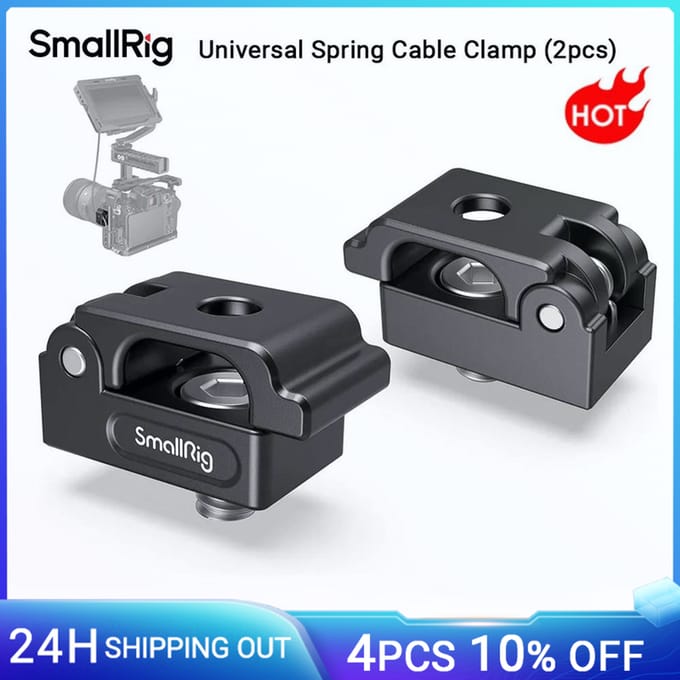 SmallRig 2418 Univ Spring Cable Clamp