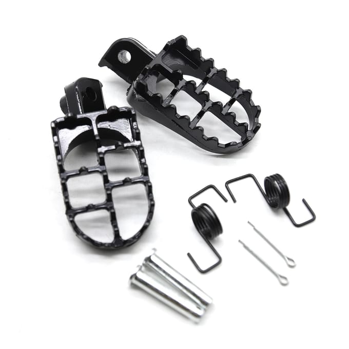 Kit Repose-pieds Aluminium Noir noir