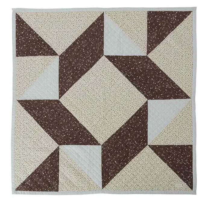 OYOY Living Design Quilted Aya Blanket - Speelkleed - Vloerkleed - Multi