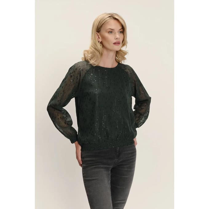 Vrouwenblouse met print Greenpoint