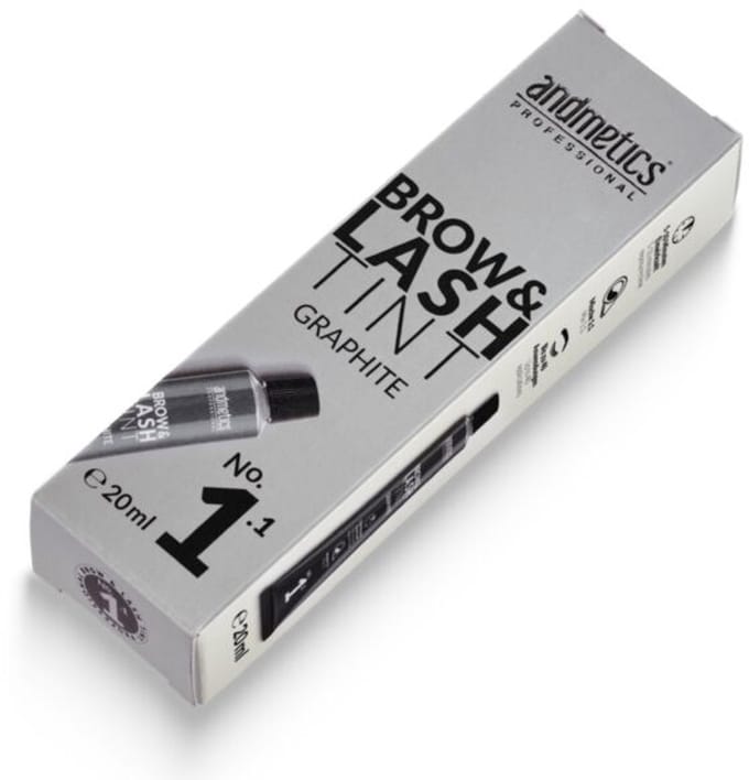ANDMETICS - Brow & Lash Tint graphite - Wenkbrauwverf & Wimperverf