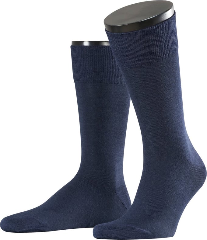 Esprit Basic Wool 2-PACK Sokken Heren 17813 6120 marine 39-42